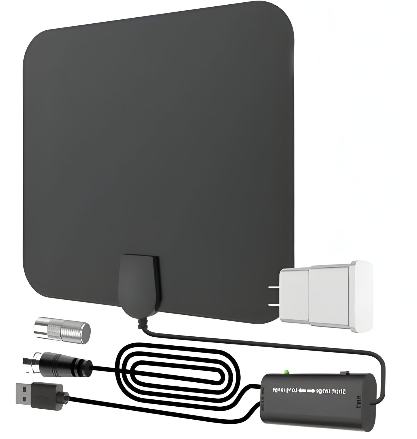 Indoor HDTV Antenna 300 Mile Range Digital Amplified With Signal Booster