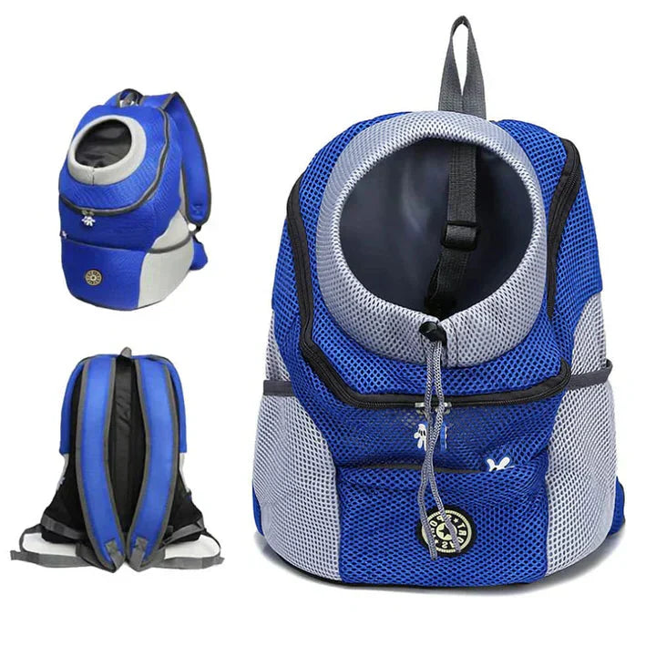 Backpack With Faux Fur Trim For Sports And Everyday Use