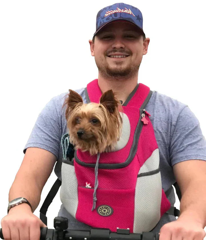 Backpack With Faux Fur Trim For Sports And Everyday Use