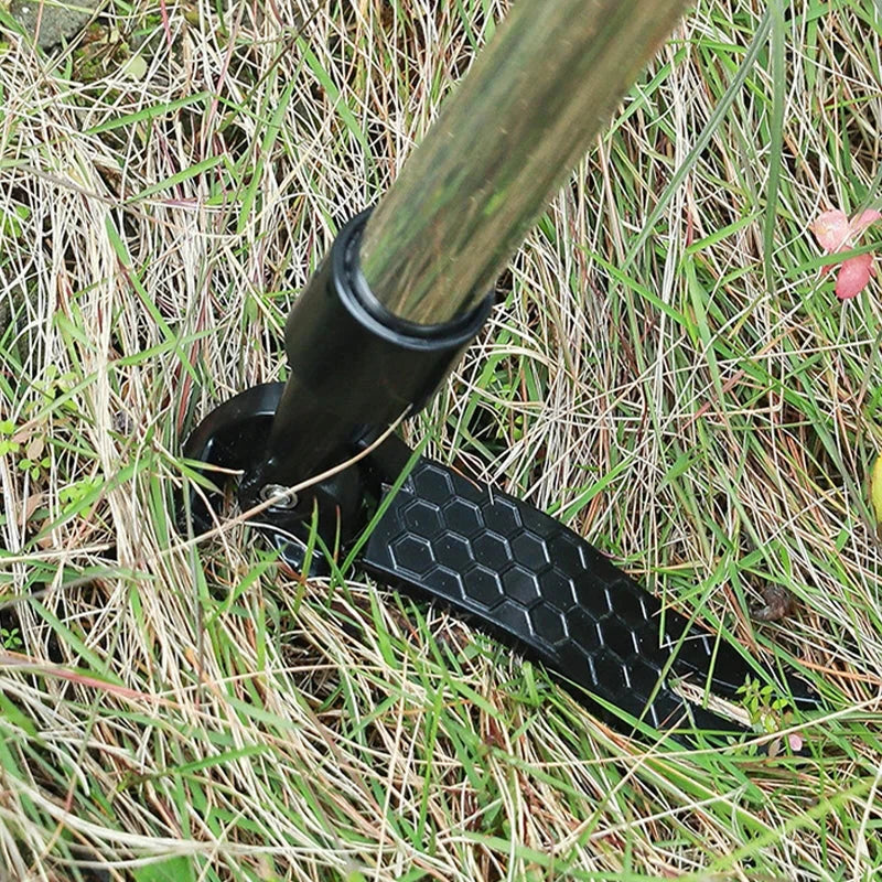 Weed Puller With Adjustable Long Handle And Detachable Stainless Steel Head