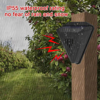 Bird Repeller Solar Powered Outdoor Motion Activated Flashing LED Deterrent
