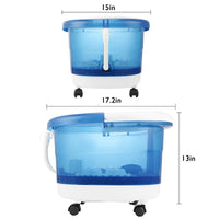 Foot Spa Bath Massager With Heat, Hydrotherapy And Soothing Bubbles
