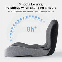 Lumbar Support Pillow Memory Foam Seat Cushion For Office Chairs