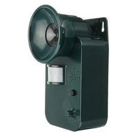 Outdoor Ultrasonic Pest And Animal Repeller 5000 Sq Ft 9V DC Cordless