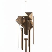 Geometric Metal Wind Chime