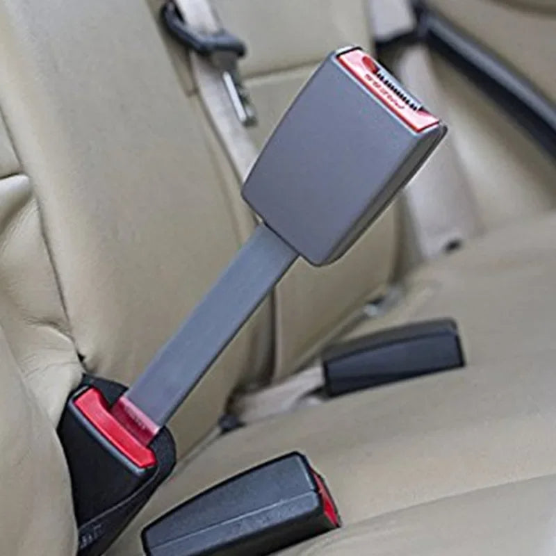 Seat Belt Extender With Rigid Stem, Raised Height For Easier Buckling