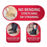 Compression Sock Aid Kit For Easy On, Easy Off Dressing