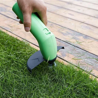 Cordless Mini Weed Trimmer Lightweight Battery-Powered Portable Garden Tool