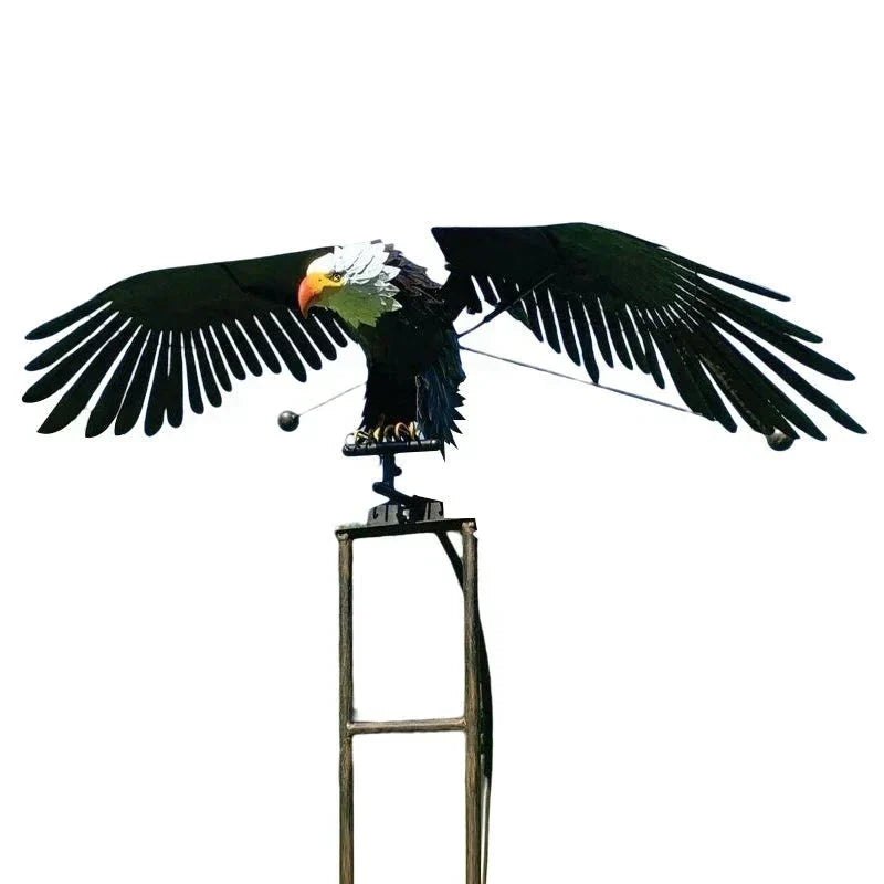 Bird Patio Decoration Metal Garden Art Outdoor Yard Accent Sculpture