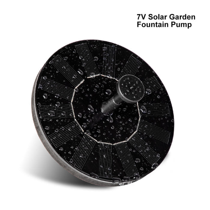 Solar Fountain Pump For Birdbath Pond Pool Floating Water Decor