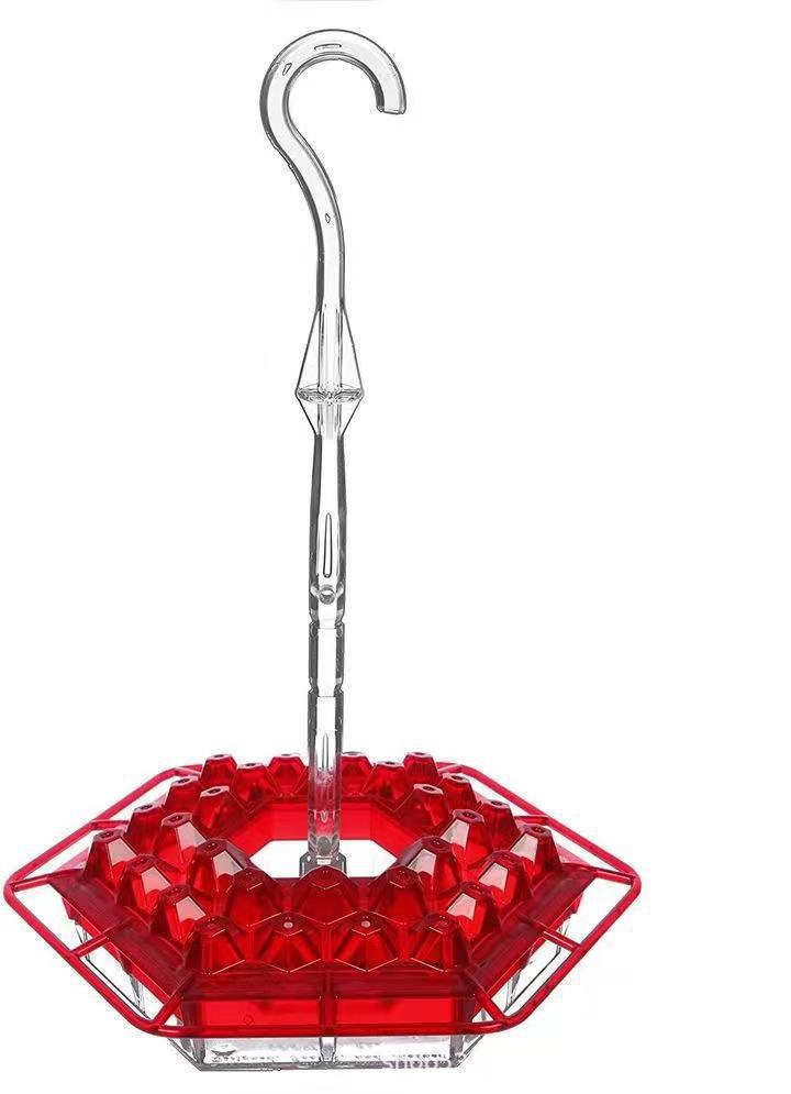 Hummingbird Feeder With Ant-Proof Hanging Perch For Outdoor Use