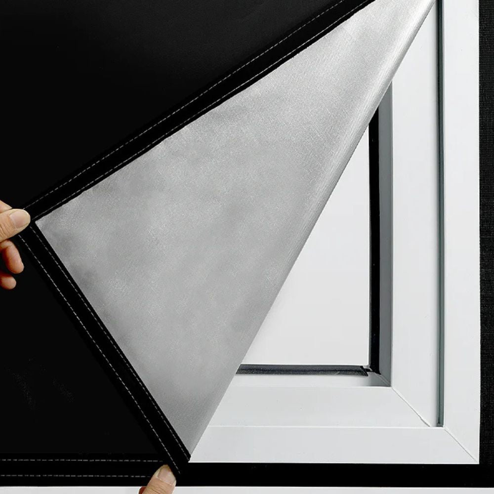 Blackout Window Shade Adhesive Sun Blocking Privacy Cover