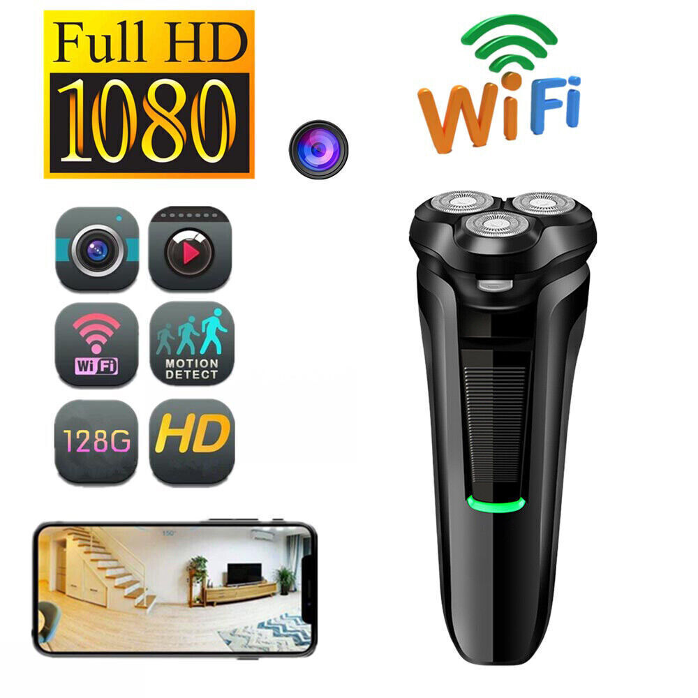 Hidden Razor Camera WiFi 1080P HD With Motion Detection