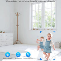 Light Bulb Security Camera WiFi 1080p HD Night Vision 360-Degree View