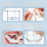Dental Veneer Set Includes Upper And Lower Teeth For Natural Smile