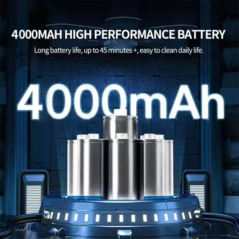 Cordless Car Vacuum Cleaner With Powerful Suction And Long Battery Life