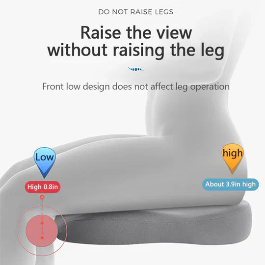 Adult Car Seat Booster With Adjustable Headrest And Side Impact Protection