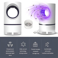 UV Light Insect Trap For Indoor And Outdoor Mosquitoes And Flies