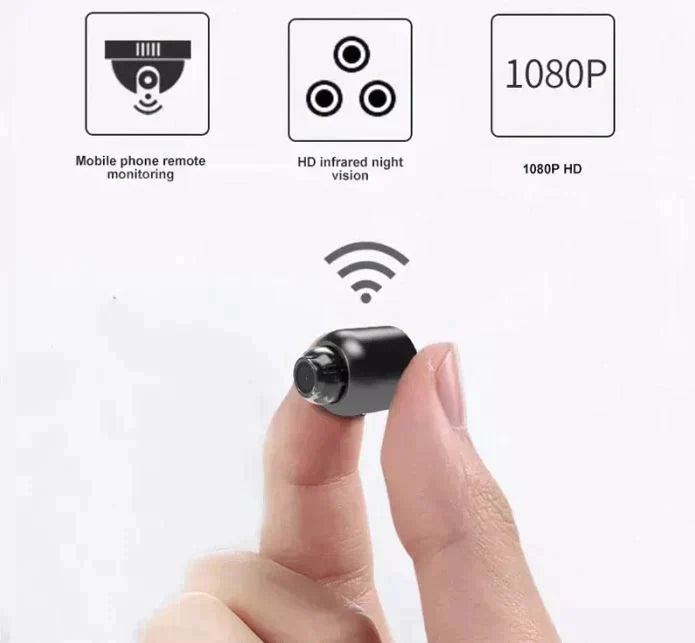 WiFi Security Camera Night Vision Wireless HD For Kids And Pets Safety