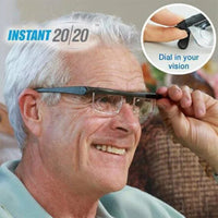 Adjustable Focus Glasses For Near And Far Sight With Lightweight Frame
