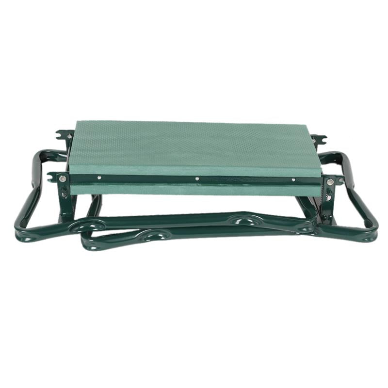 Garden Kneeler And Seat With Ergonomic Cushion For Gardening, Green