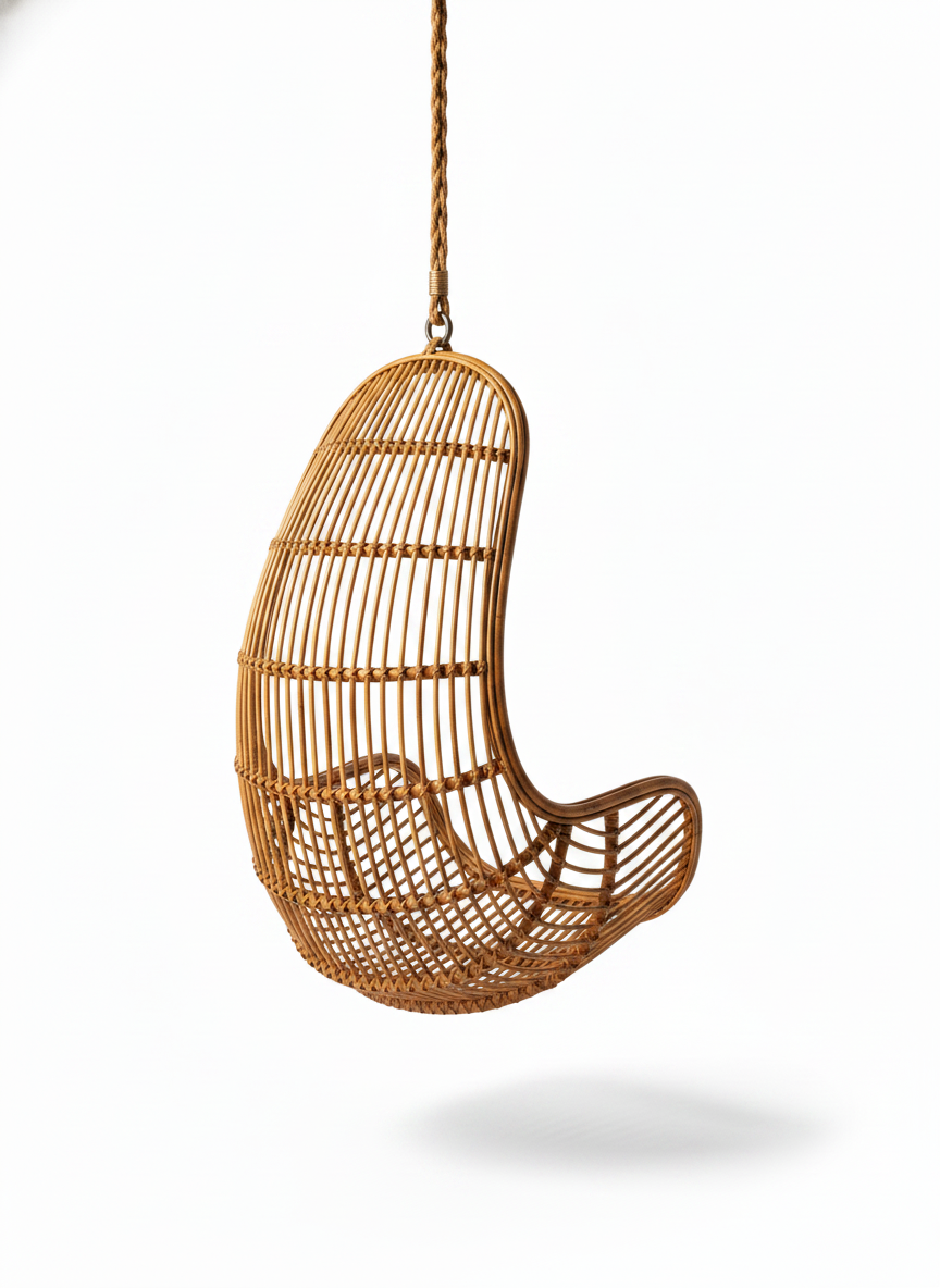 Teardrop Rattan Swing Chair