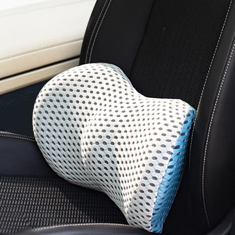Lumbar Support Cushion Ergonomic Ortho-Inspired Memory Foam Seat Pillow