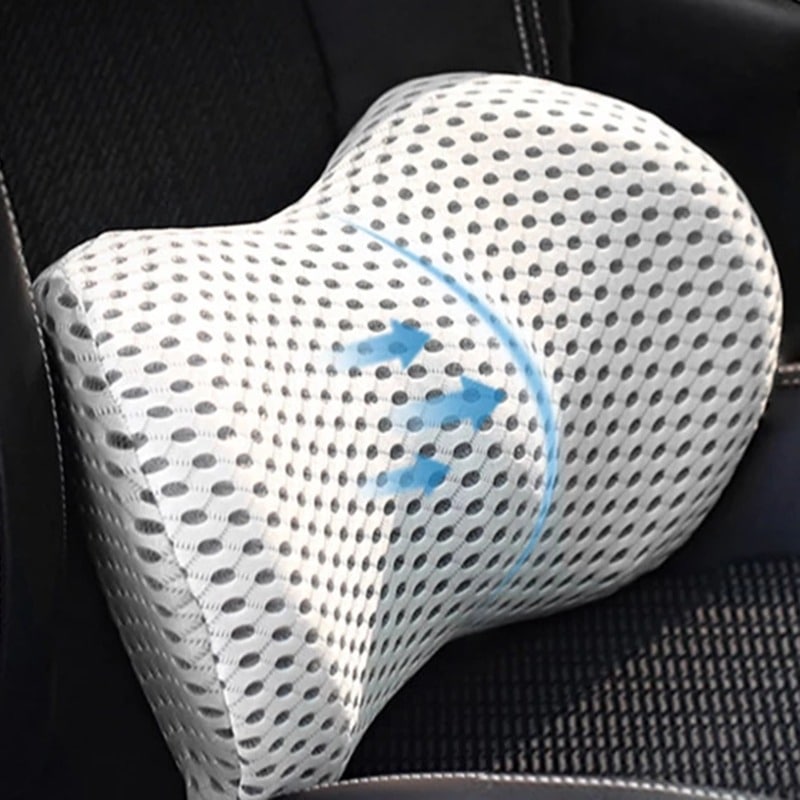Lumbar Support Cushion Ergonomic Ortho-Inspired Memory Foam Seat Pillow