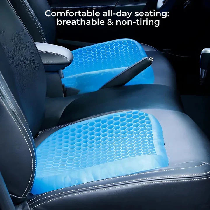 Orthopedic Gel Seat Cushion For Tailbone Relief And Lower Back Support