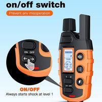 Remote Dog Training Collar 1000m Range Waterproof Rechargeable E-Collar