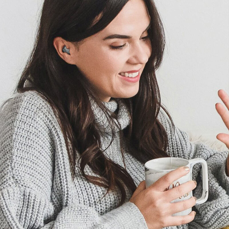 Wireless In-Ear Headphones With IPX5 Water Resistance And Bluetooth