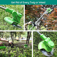 Grass Trimmer Cordless Battery Powered Electric High Power For Yard