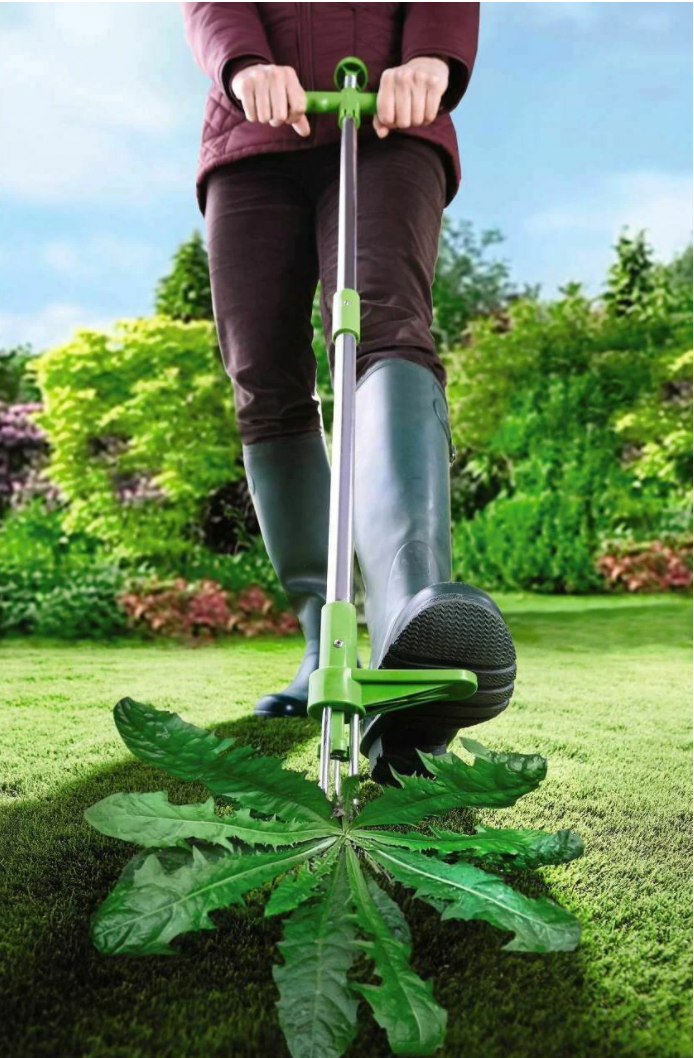 Weed Puller Tool For Garden Grass Root Removal And Cleanup