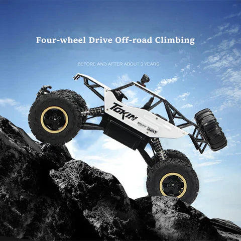 Monster Truck Toy Remote Control Off Road Stunt Vehicle For Kids