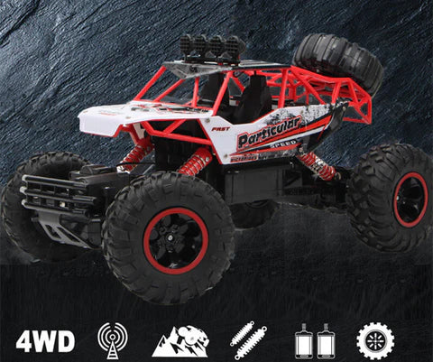 Monster Truck Toy Remote Control Off Road Stunt Vehicle For Kids