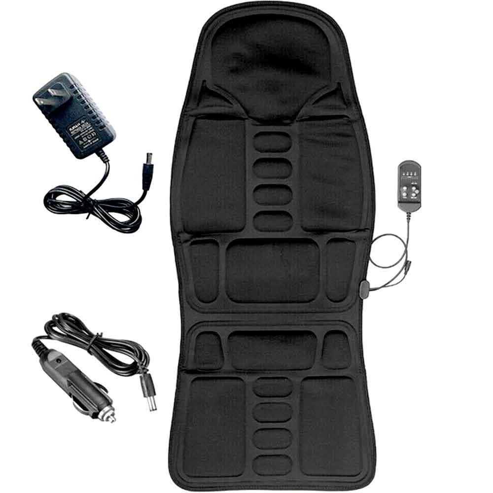 Massage Chair Pad 8 Modes Heated Neck Back Cushion For Car Home
