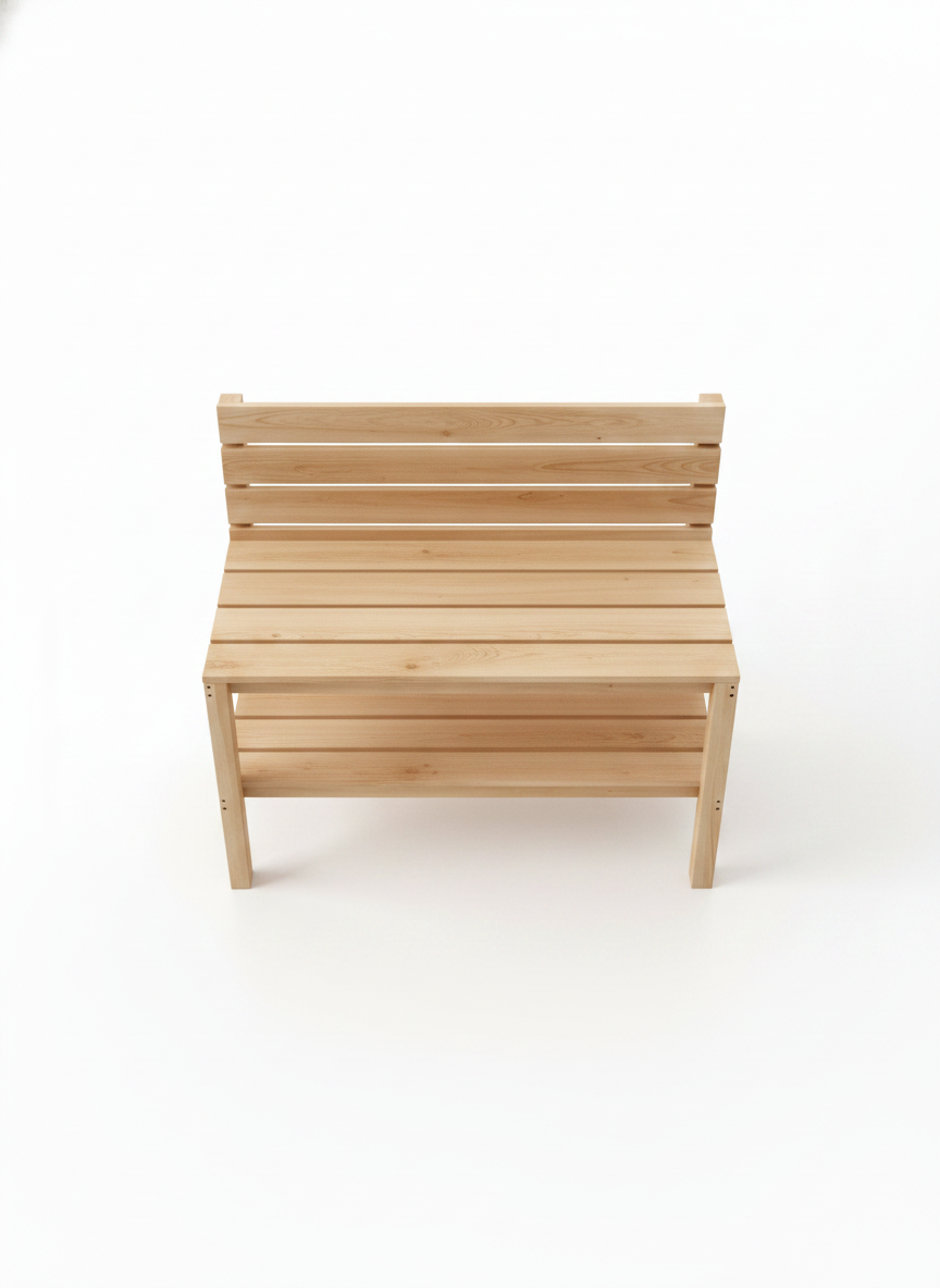 Sleek Minimalist Potting Bench