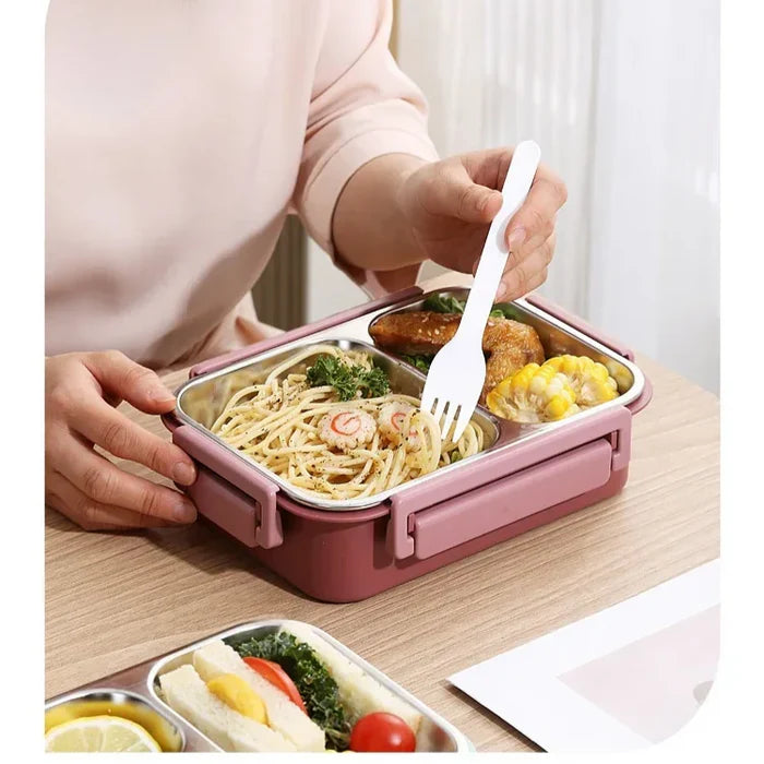 Insulated Food Container With Vacuum Seal For Long Term Heat Retention