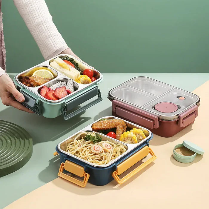 Insulated Food Container With Vacuum Seal For Long Term Heat Retention