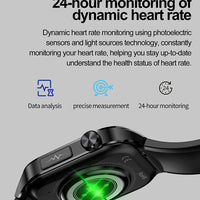 Smartwatch For Seniors With Blood Pressure, Blood Sugar And Health Tracking