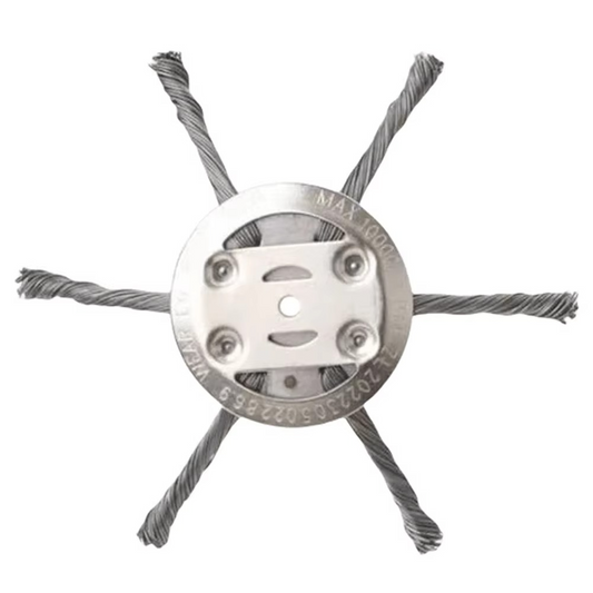 Weed Trimmer Head Replacement With Steel Wire For Universal Fit