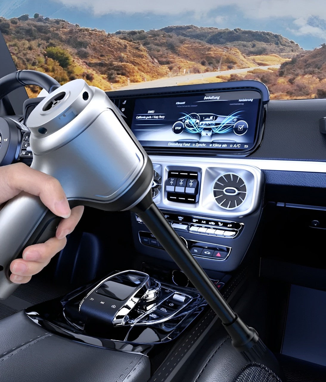 Cordless Car Vacuum Cleaner With Powerful Suction And Long Battery Life