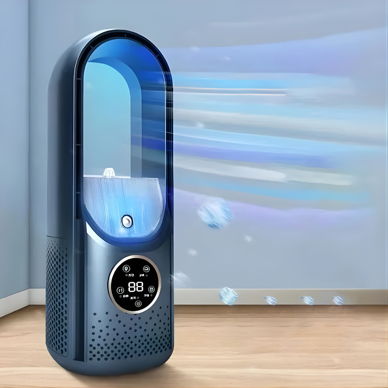 Portable Air Conditioner Bladeless Quiet Cooling For Home And Office