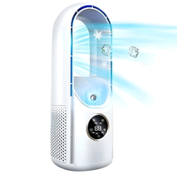 Portable Air Conditioner Bladeless Quiet Cooling For Home And Office