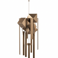 Geometric Metal Wind Chime