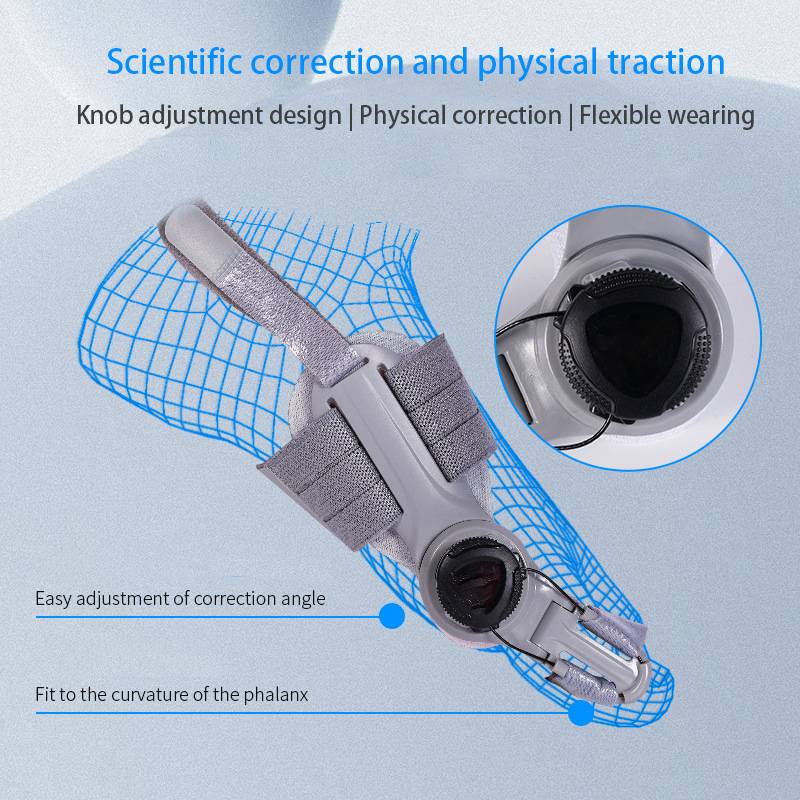 Toe Spacer Bunion Alignment Gel Pads Adjustable Night And Day Comfort