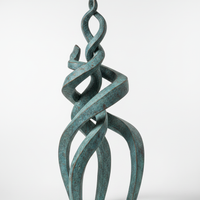 Abstract Metal Garden Sculpture