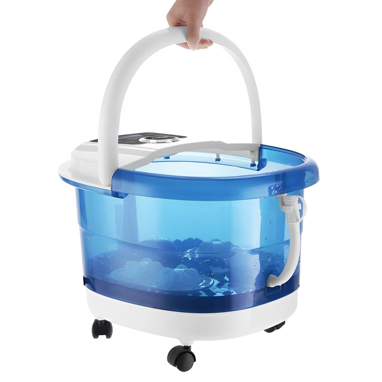 Foot Spa Bath Massager With Heat, Hydrotherapy And Soothing Bubbles