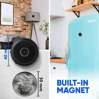 Wireless Magnetic Mini Camera With Live Audio And Video Streaming For Security
