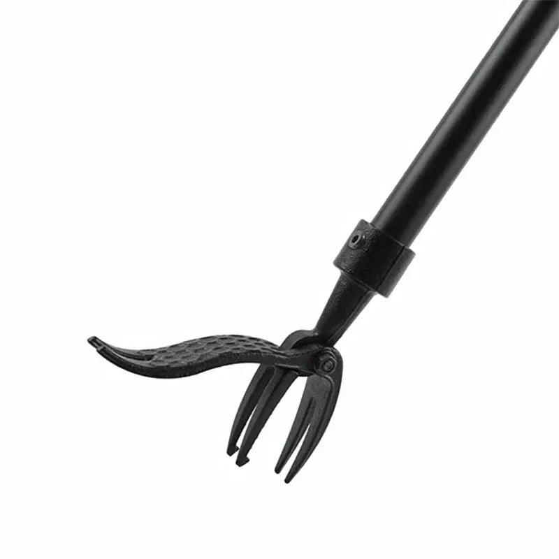 Weed Puller With Adjustable Long Handle And Detachable Stainless Steel Head